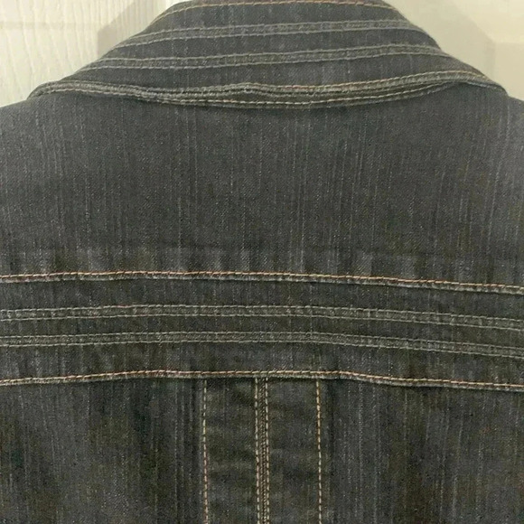 Kikit Jeans Western Denim Jacket Blazer size medium - Picture 7 of 9